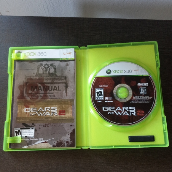 2008 Gears Of War 2 Xbox 360 Complete - Picture 8 of 9